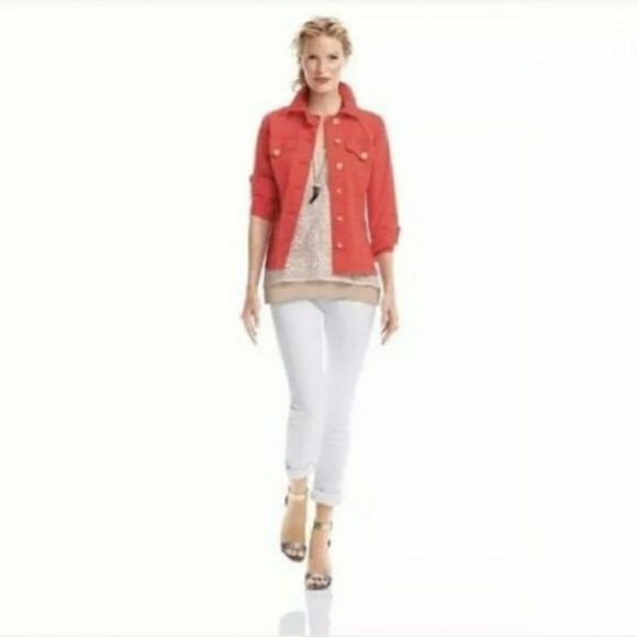 Cabi Ivory Lace Overlay Cami Tank Top Style #798 - Picture 2 of 6